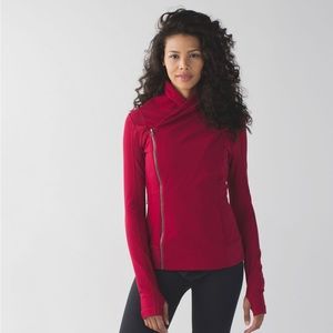 Lululemon Bhakti Jacket Size 2 Cranberry